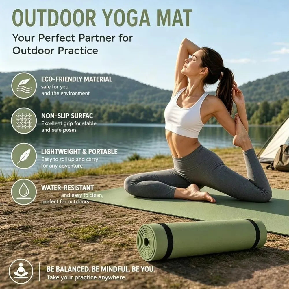 Esterilla de yoga y ejercicio Fitora