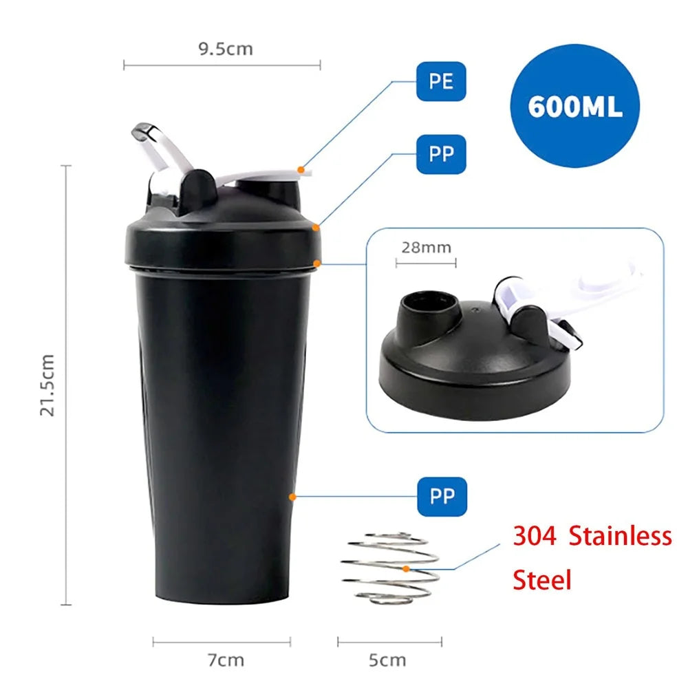 Fitora Shaker Bottle 600ml