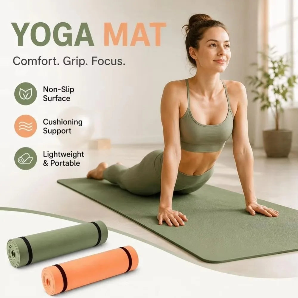 Esterilla de yoga y ejercicio Fitora